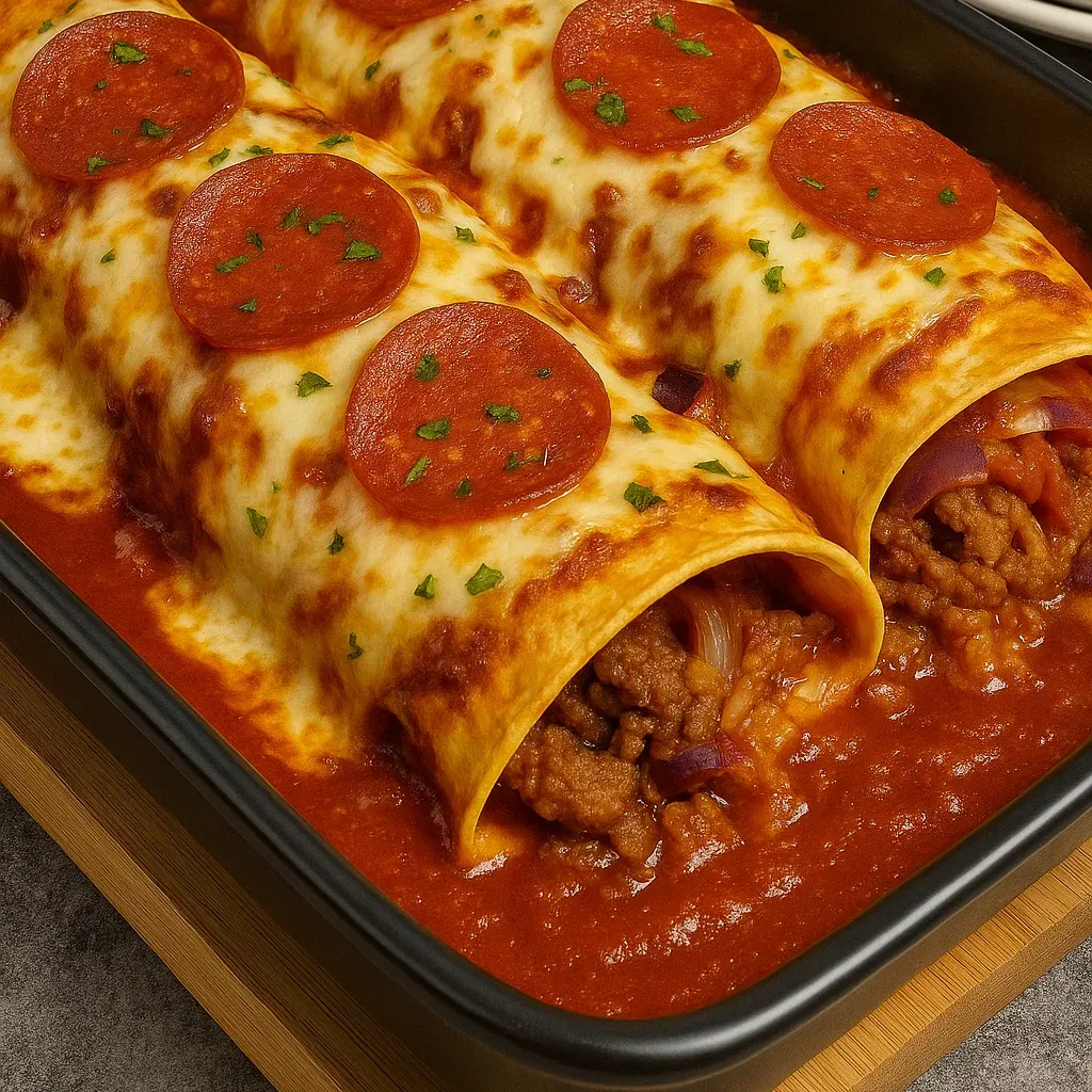 Pizza Enchiladas